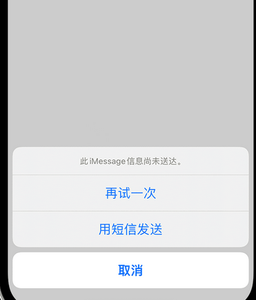 集安apple维修iPhone上无法正常发送iMessage信息