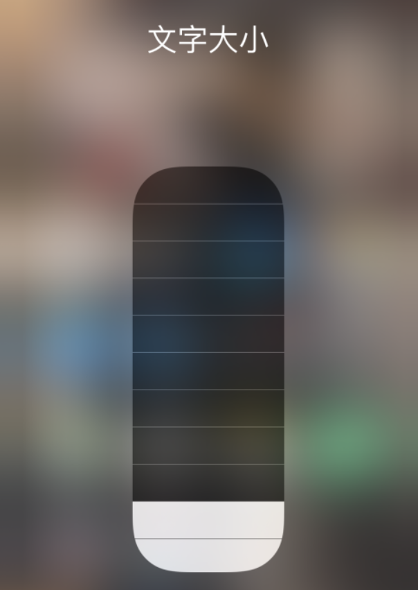 集安苹果手机维修分享小技巧：在 iPhone 控制中心快速调节字体大小 