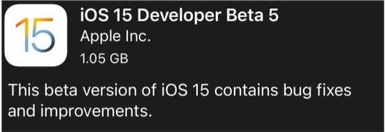 集安苹果手机维修分享如何升级到iOS15.0 beta5 