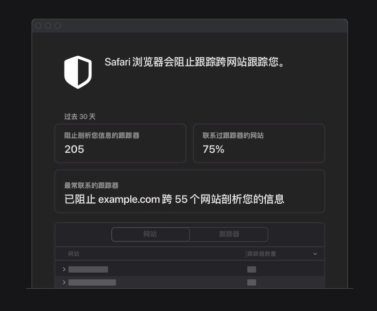 集安苹果手机维修分享如何在 Safari 浏览器中查看和打开隐私报告 